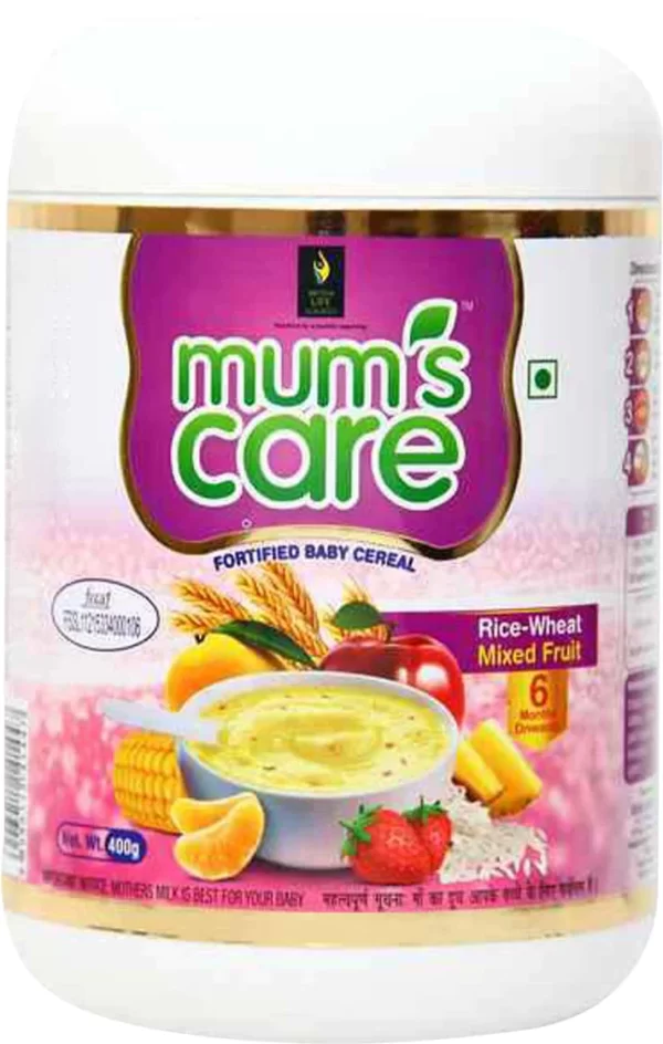 Mum’s care Rice Wheat Mixed Fruit 400g