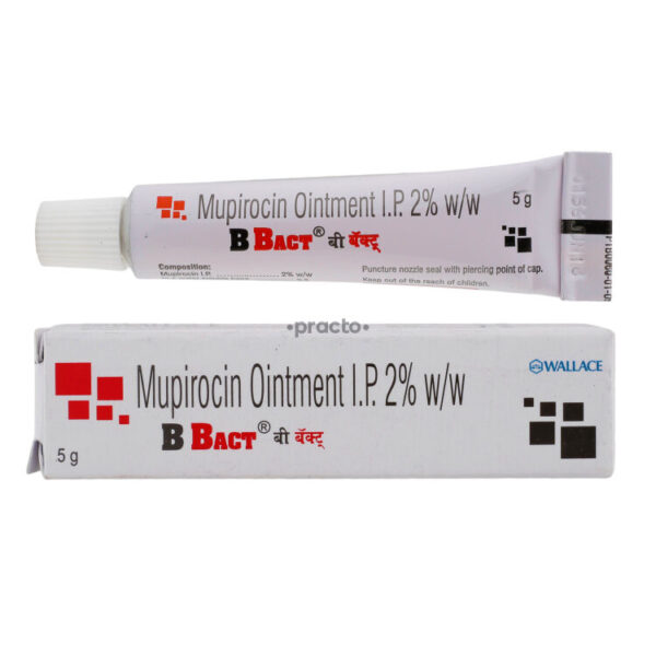 B Bact 2% Tube Of 5gm Ointment
