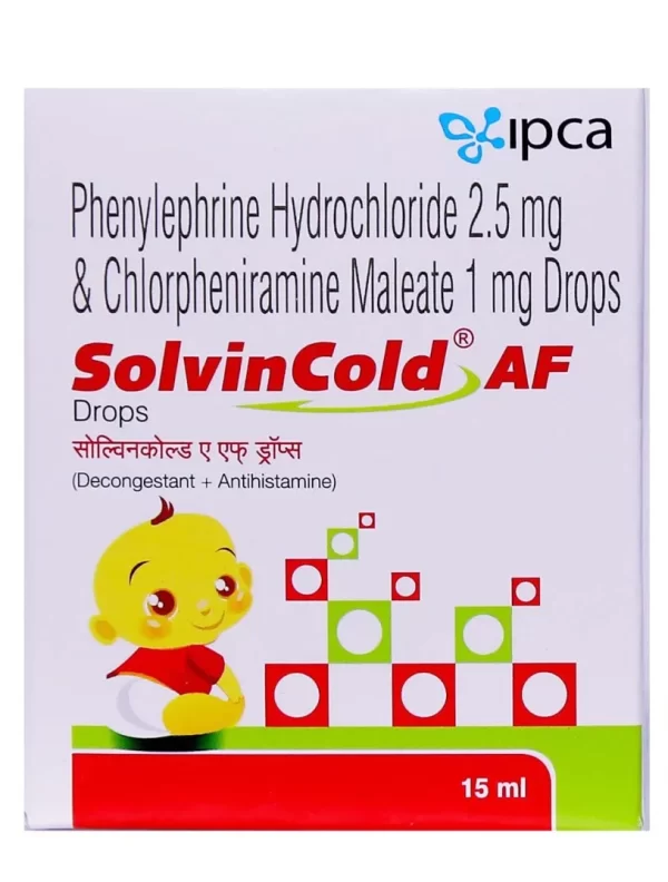 Solvin Cold AF Oral Drops 15 ml