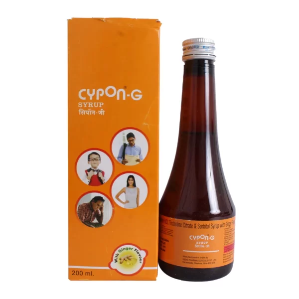 Cypon-G Ginger Syrup 200 ml