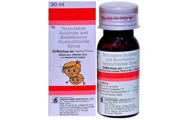 Grilinctus-BM Paediatric Syrup 30 ml