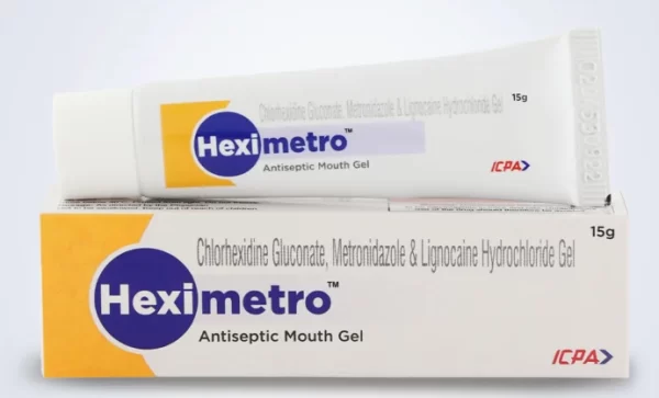 Heximetro Antiseptic Mouth Gel 15 gm