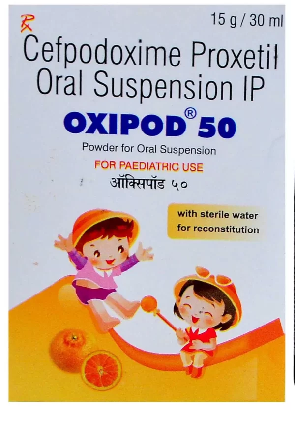 Oxipod 50 mg Syrup 30 ml