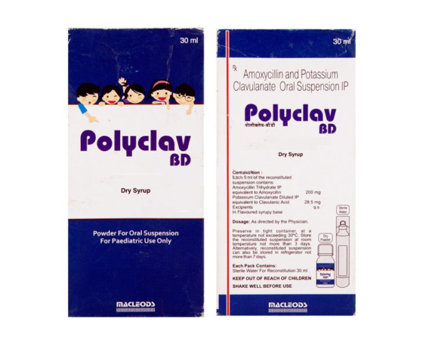 Polyclav Bd Syrup 30 ml