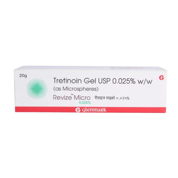 Revize Micro 0.025% Gel 20 gm