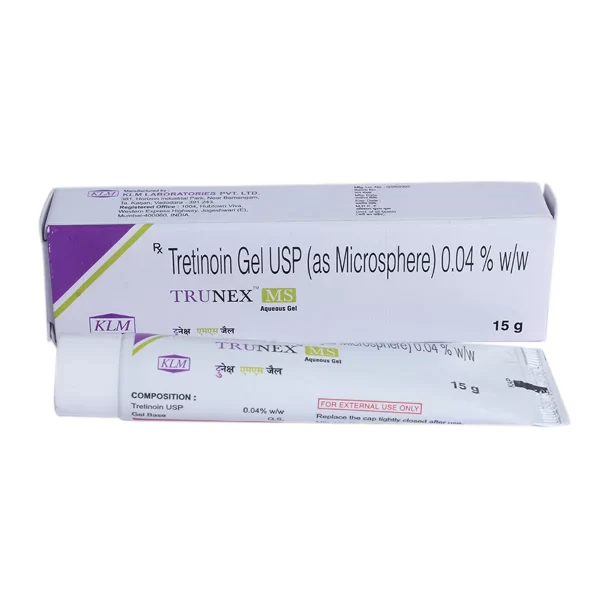 Trunex MS Aqueous Gel 15 gm