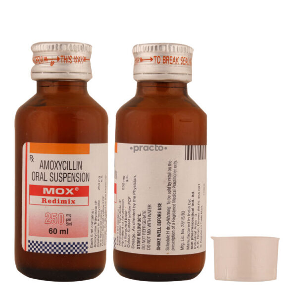 Mox Redimix 250 mg Oral Suspension 60 ml