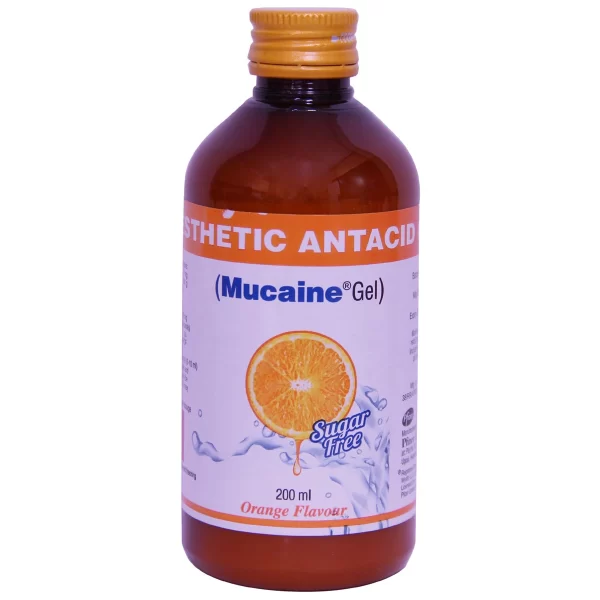 Mucaine Gel Orange 200 ml