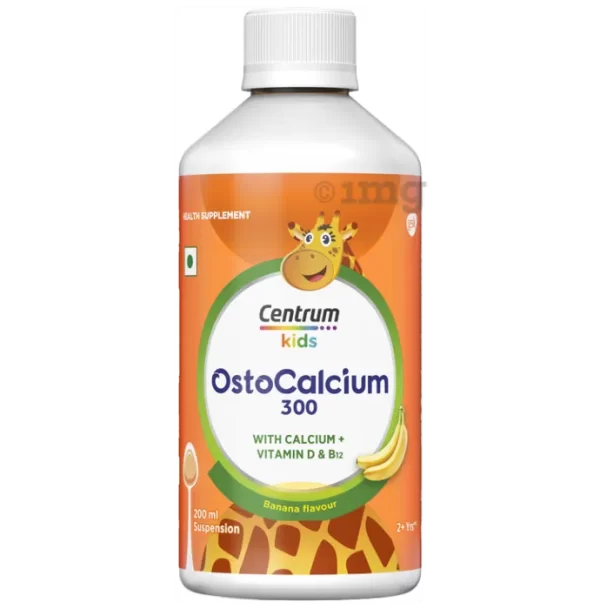 Ostocalcium 300 Kids Banana Flavour Suspension 200 ml