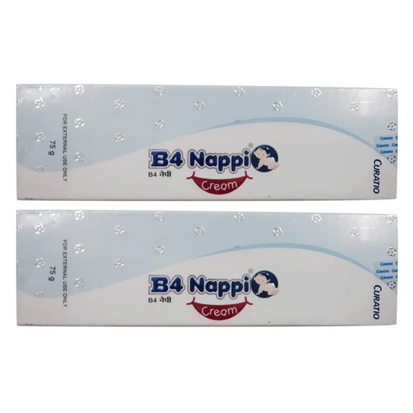 B4 Nappi Baby Diaper Rash Cream, 75