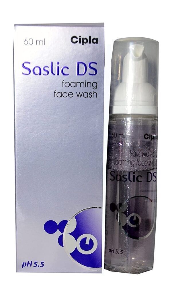 Saslic DS Foaming Face Wash 60 ml