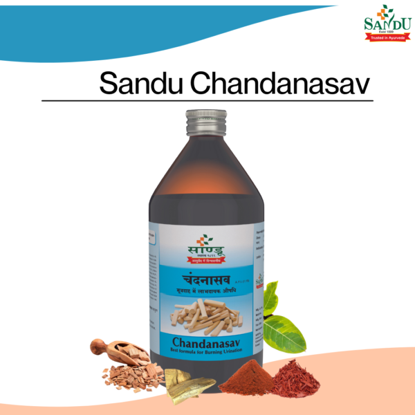 Sandu Chandanasav Syrup 450ml