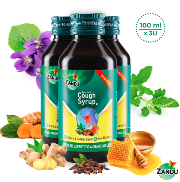 Zandu Ayurvedic Cough Syrup