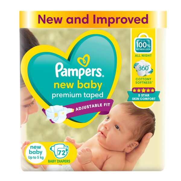 PAMPER NEW BABY  PANT 72