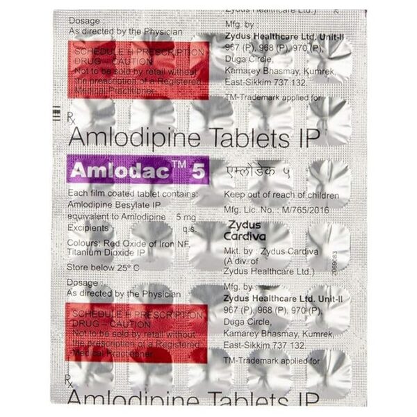 AMLODAC 5 TABLET