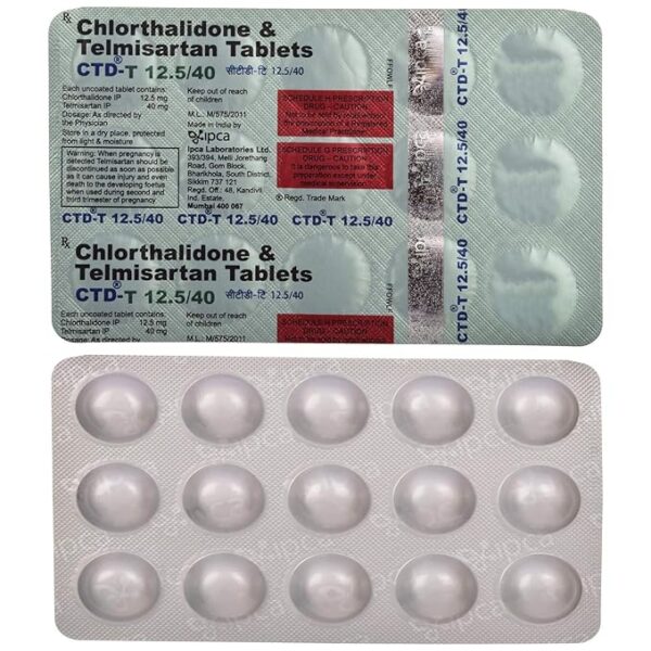 CTD-T 12.5/40 TABLET