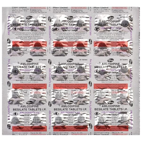 AMLOGARD 5 MG TABLET