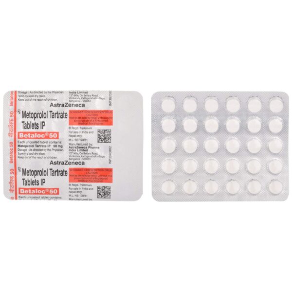 Betaloc 50 mg Tablet