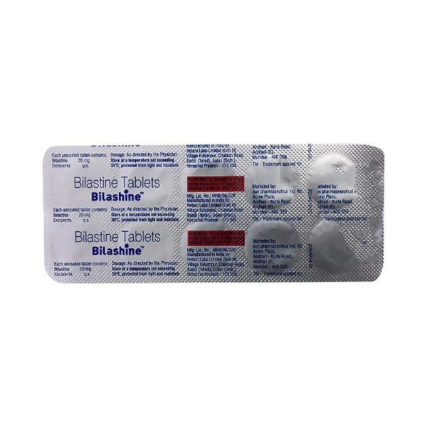 Bilashine 20 Tablet