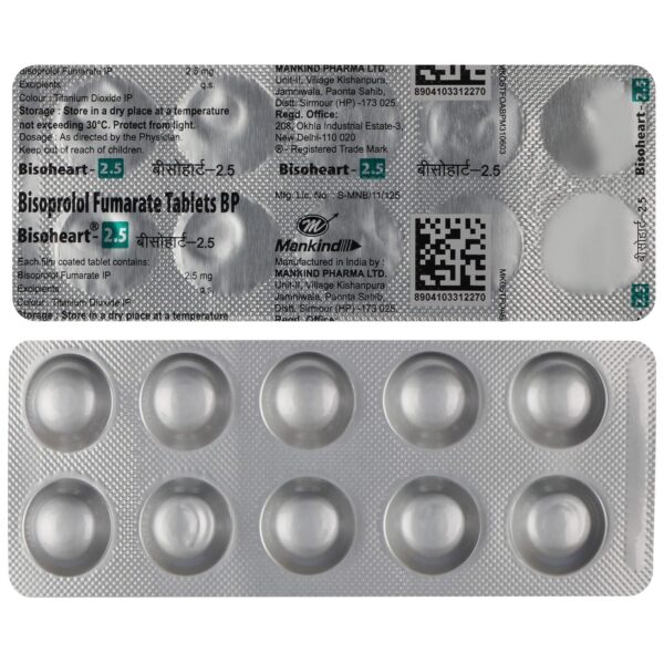 Bisoheart 2.5 Tablet