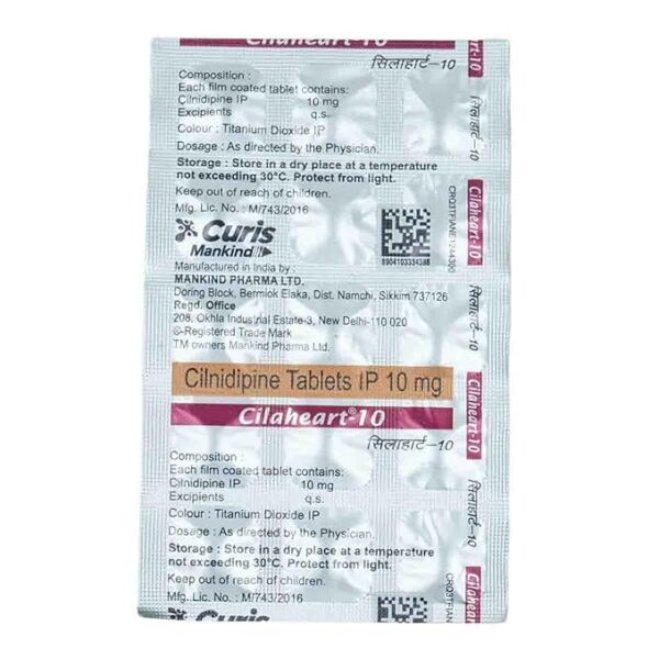 Cilaheart-10 Tablet