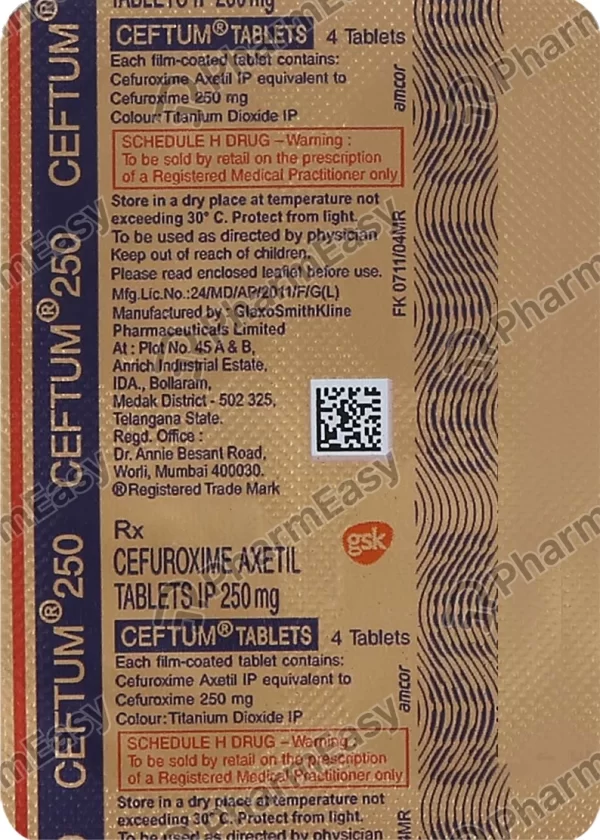 CEFTUM TABLET 200