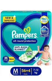 pampers all round protection m 56 pants