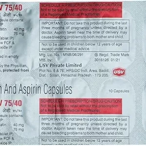 Ecosprin AV 75/40 Capsule