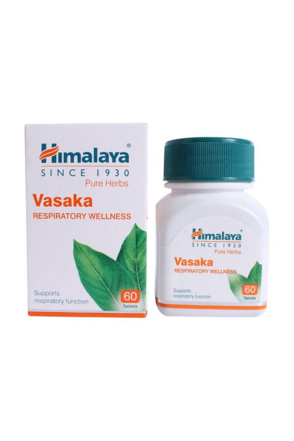 Himalaya Pure Herbs Vasaka, 60 Tablets
