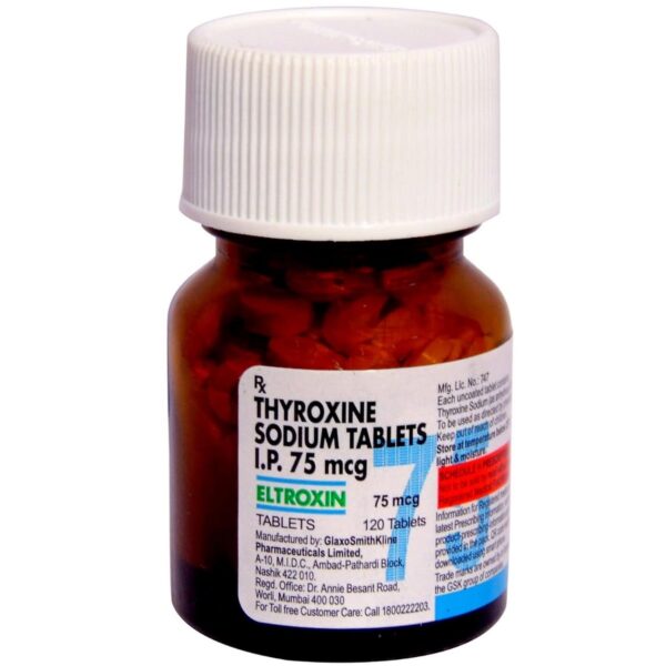 Eltroxin 75mcg